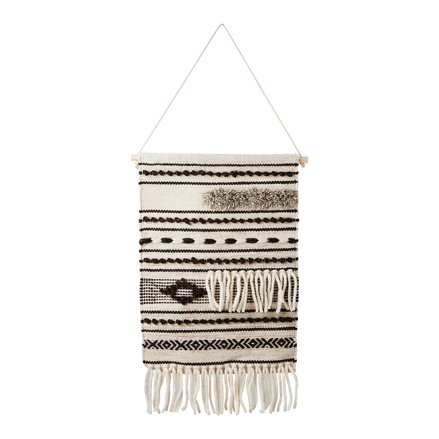 Terra Vægtæppe - Ivory/Brun