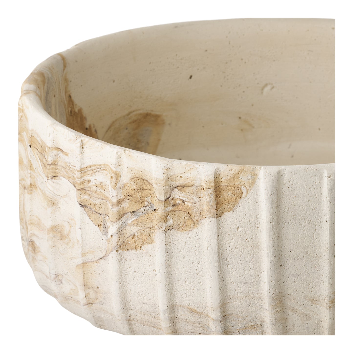 Nora – Vase i brun/beige