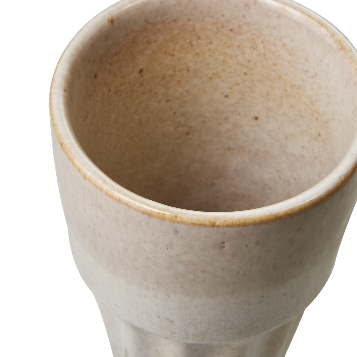 Cala koppen i beige/multi set tæt på 