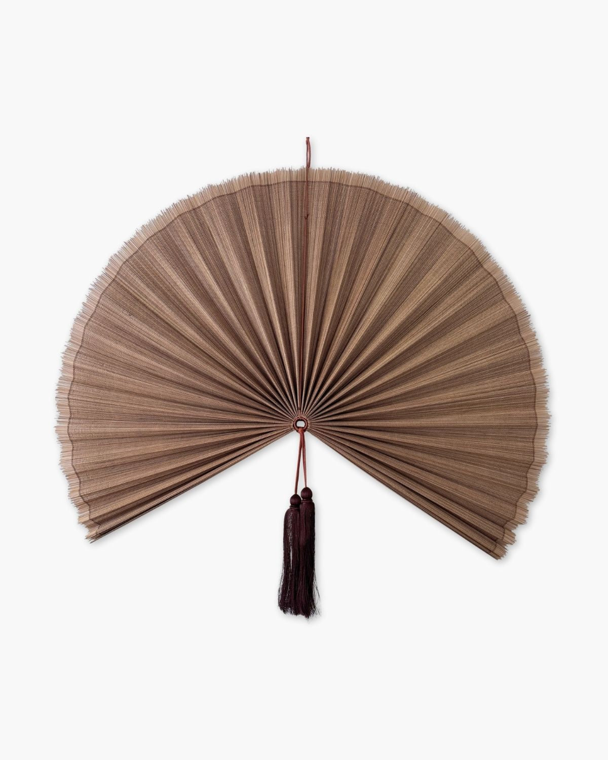 Saga Bambusvifte Brun