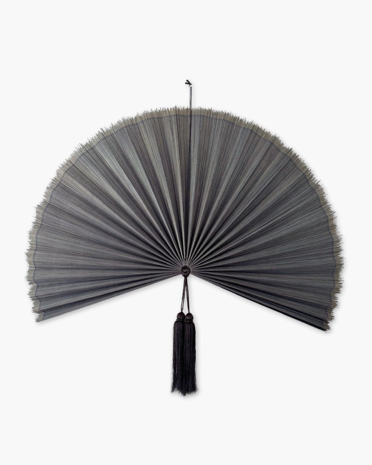 Saga Bambusvifte Gråblå