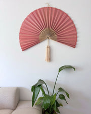 Saga Bambusvifte Rosa