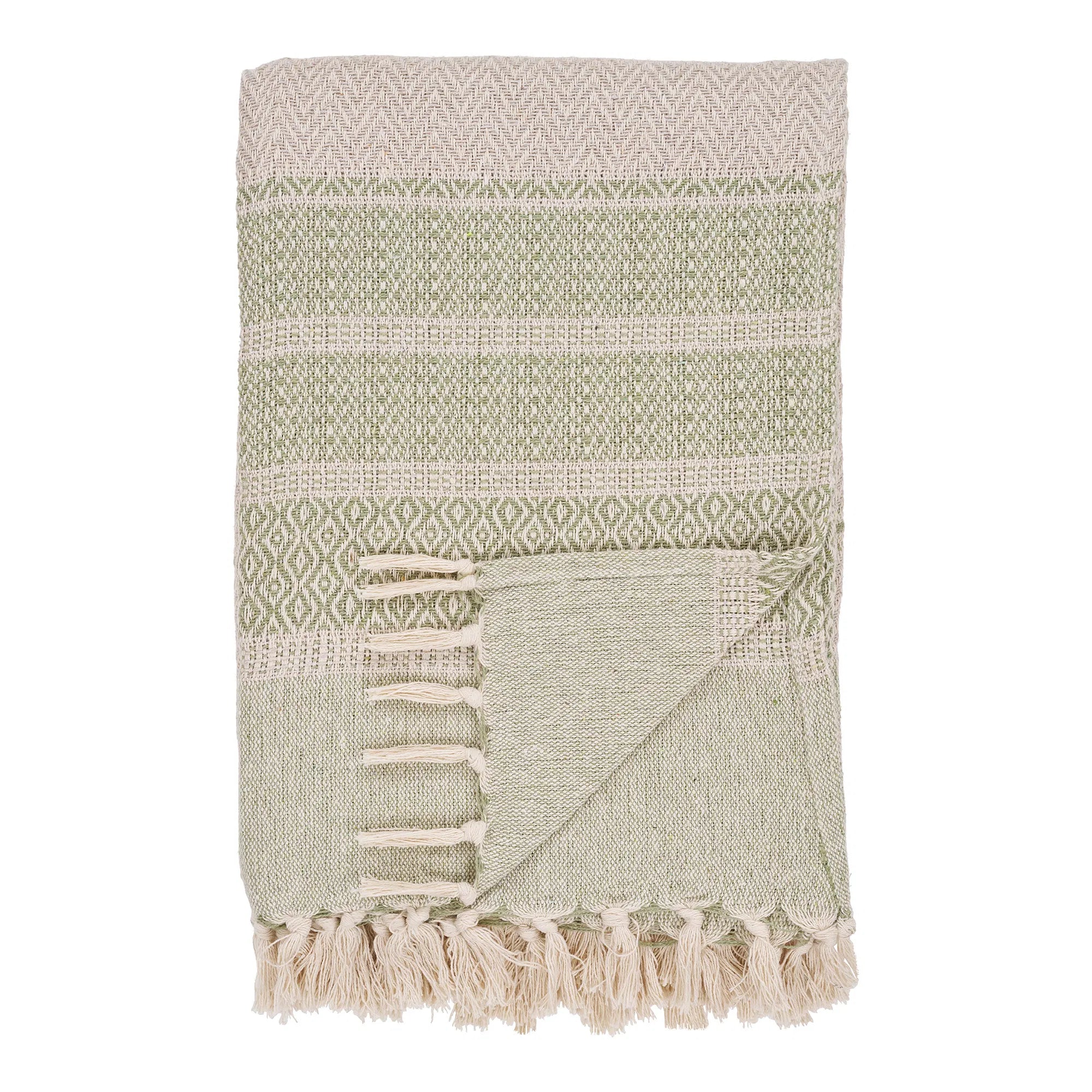 Lina Plaid i genanvendt bomuld