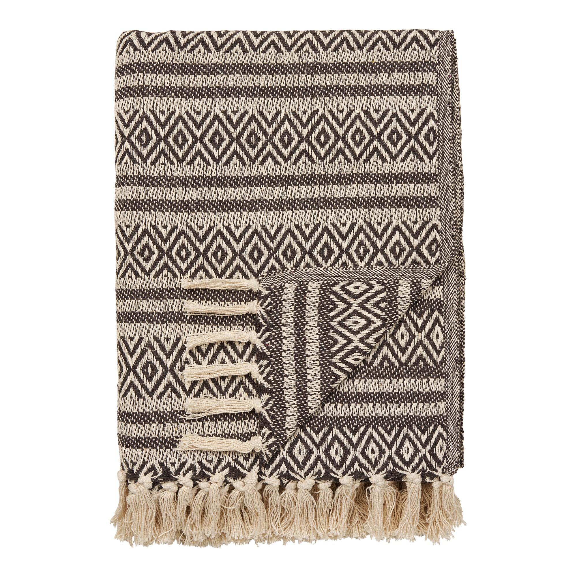 Lufa Plaid i genanvendt bomuld