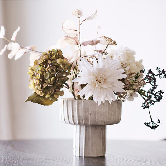 Nora – Vase i brun/beige