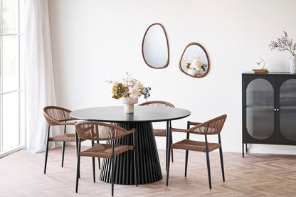 Nora – Vase i brun/beige