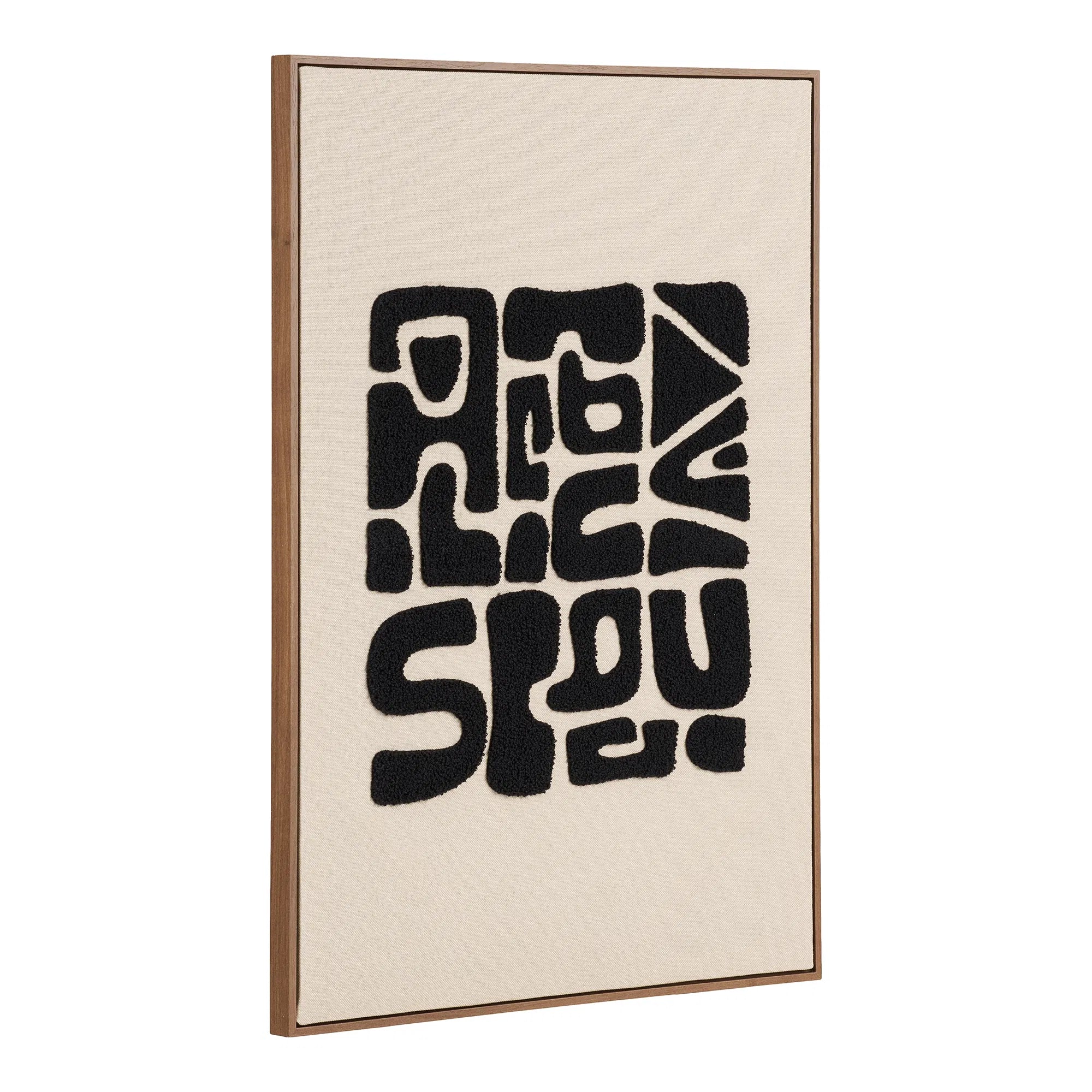 Sigga Vægdekoration (Beige / Sort)