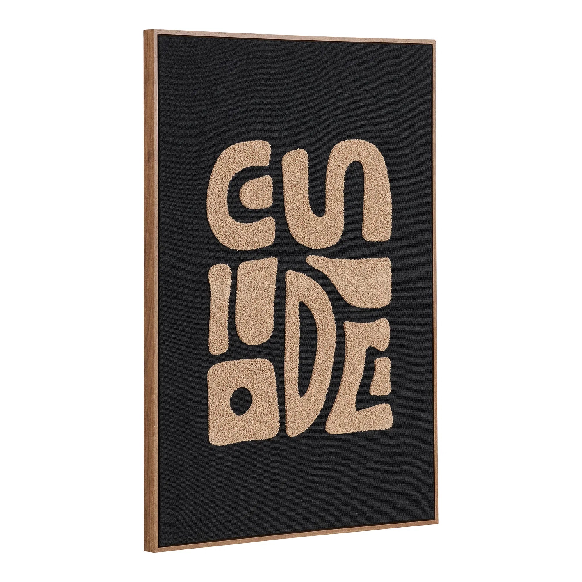 Sigga Vægdekoration (Sort / Brun)