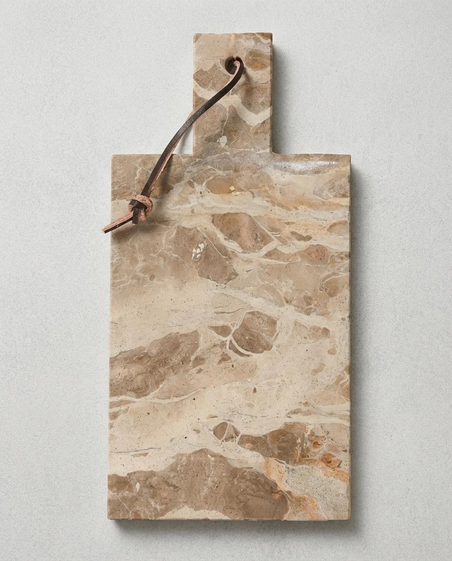 Skærebræt i Marmor | 30x15 cm