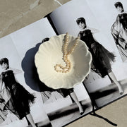 Flora – Hvid blomsterskål