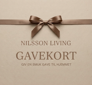 Billede af gavekort til Nilsson Living med brun sløjfe