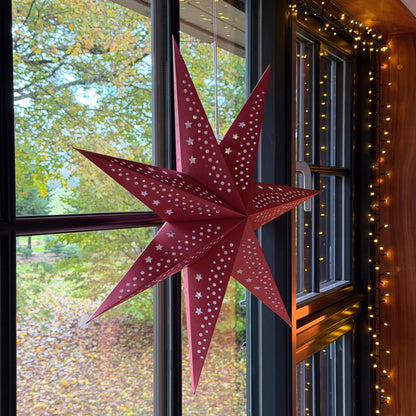 Adventsstjerne rød