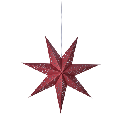 Adventsstjerne rød