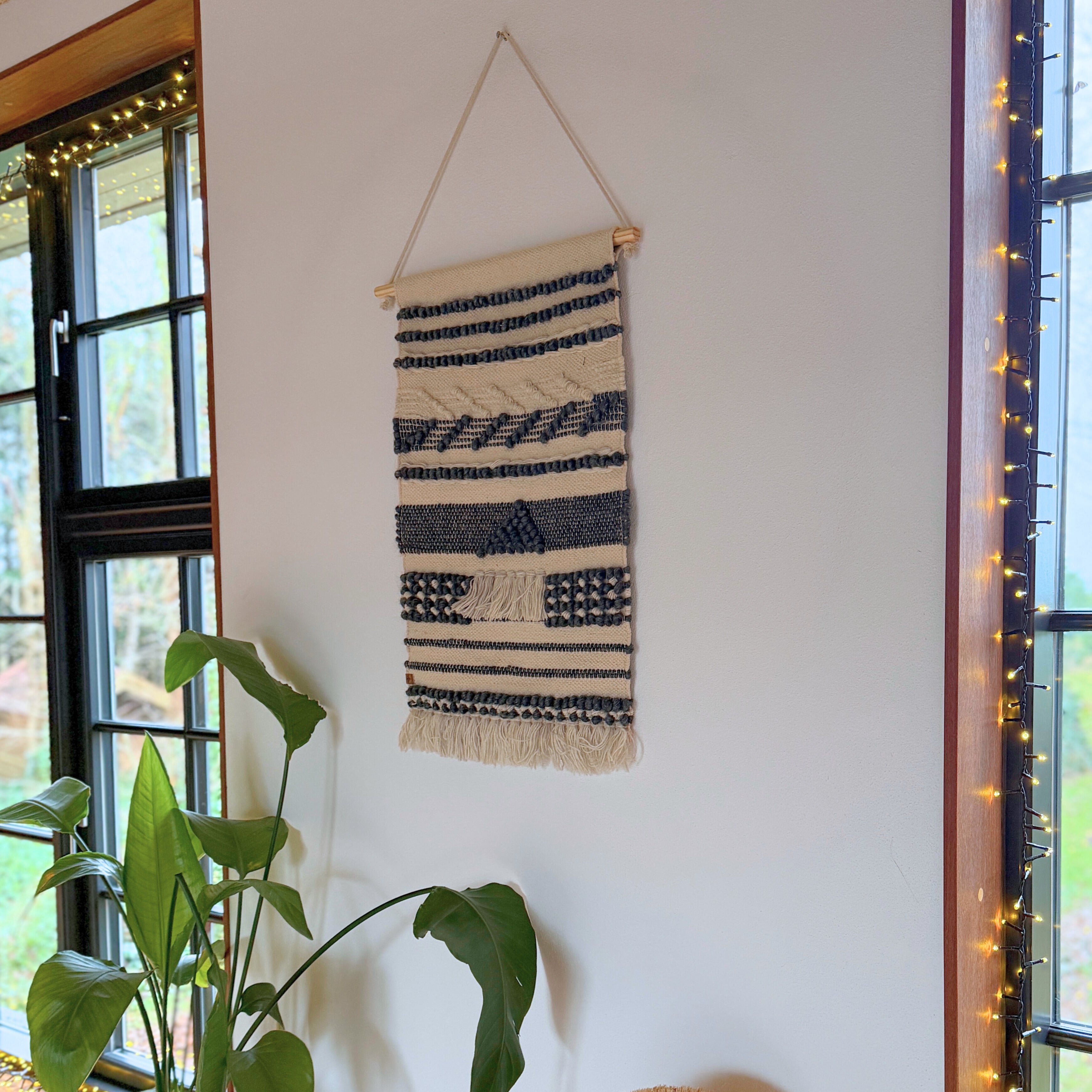 Terra Vægtæppe - Grå/blå