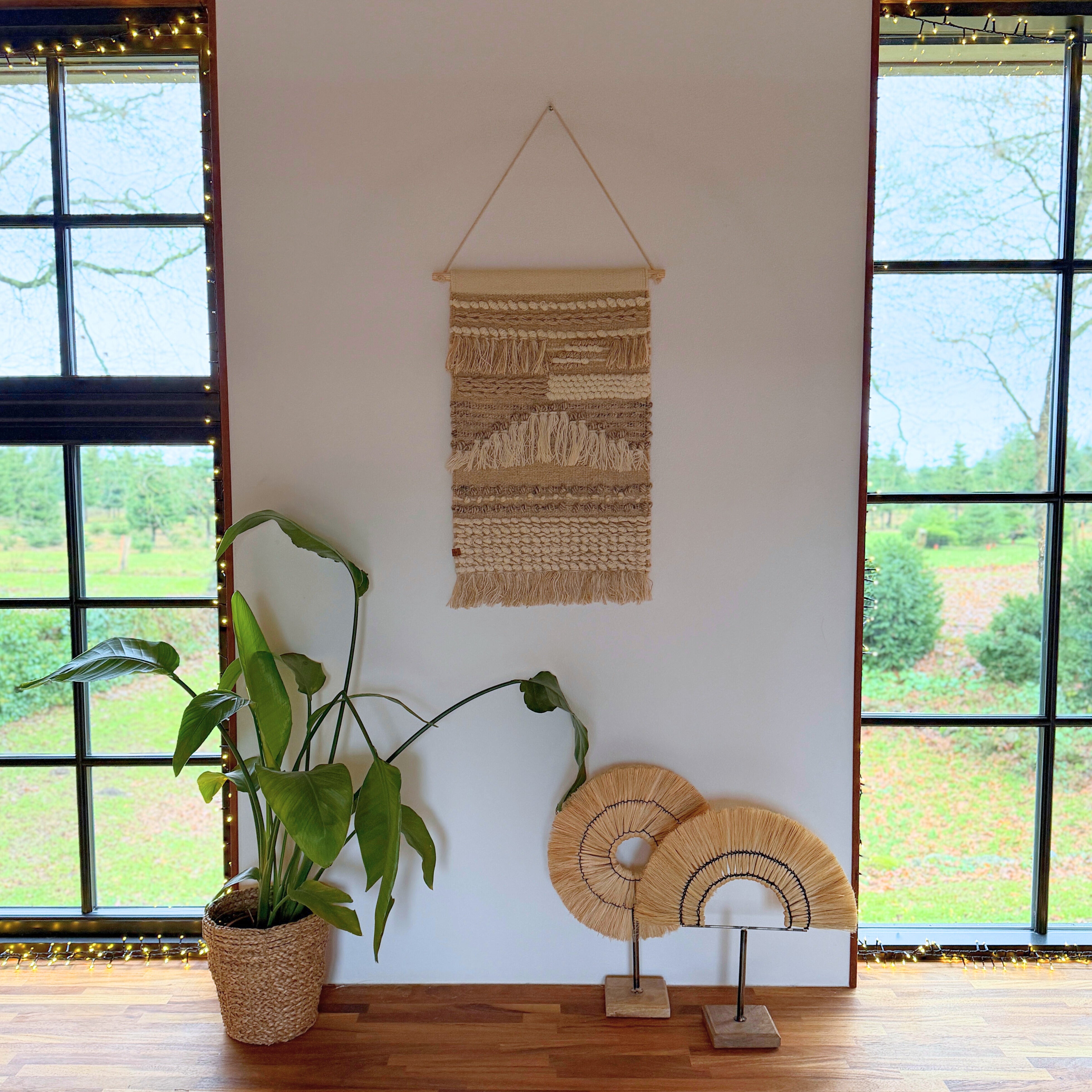 Terra Vægtæppe - Beige