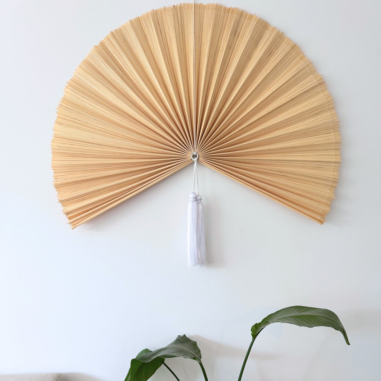 Saga Bambusvifte Lys