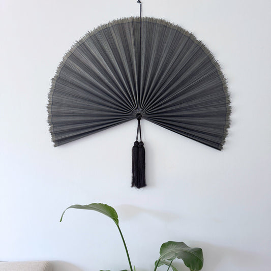 Saga Bambusvifte Grå