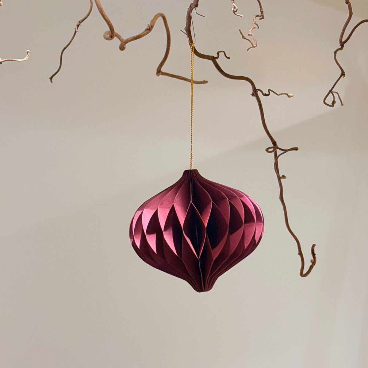 Ornament - rød