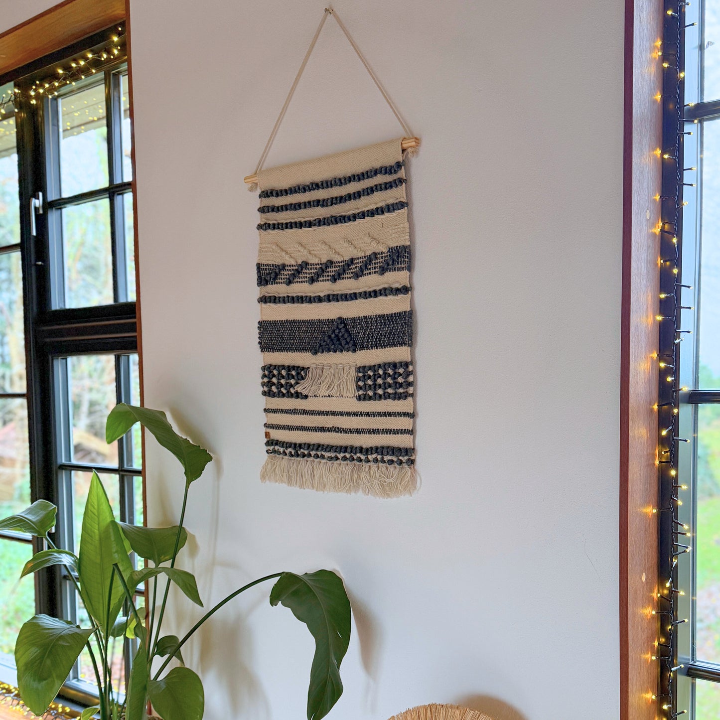 Terra Vægtæppe - Grå/blå