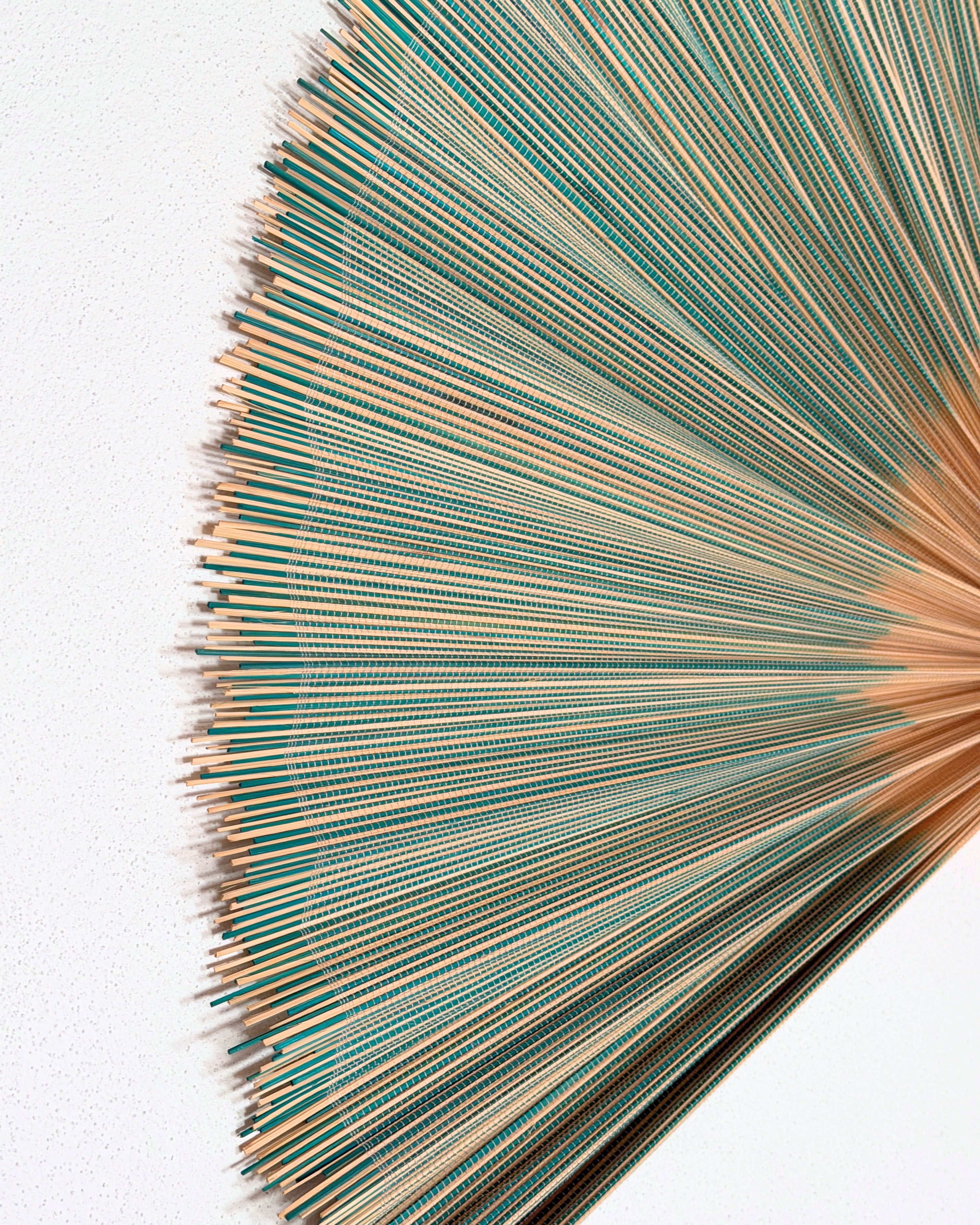 Saga Bambusvifte Grøn