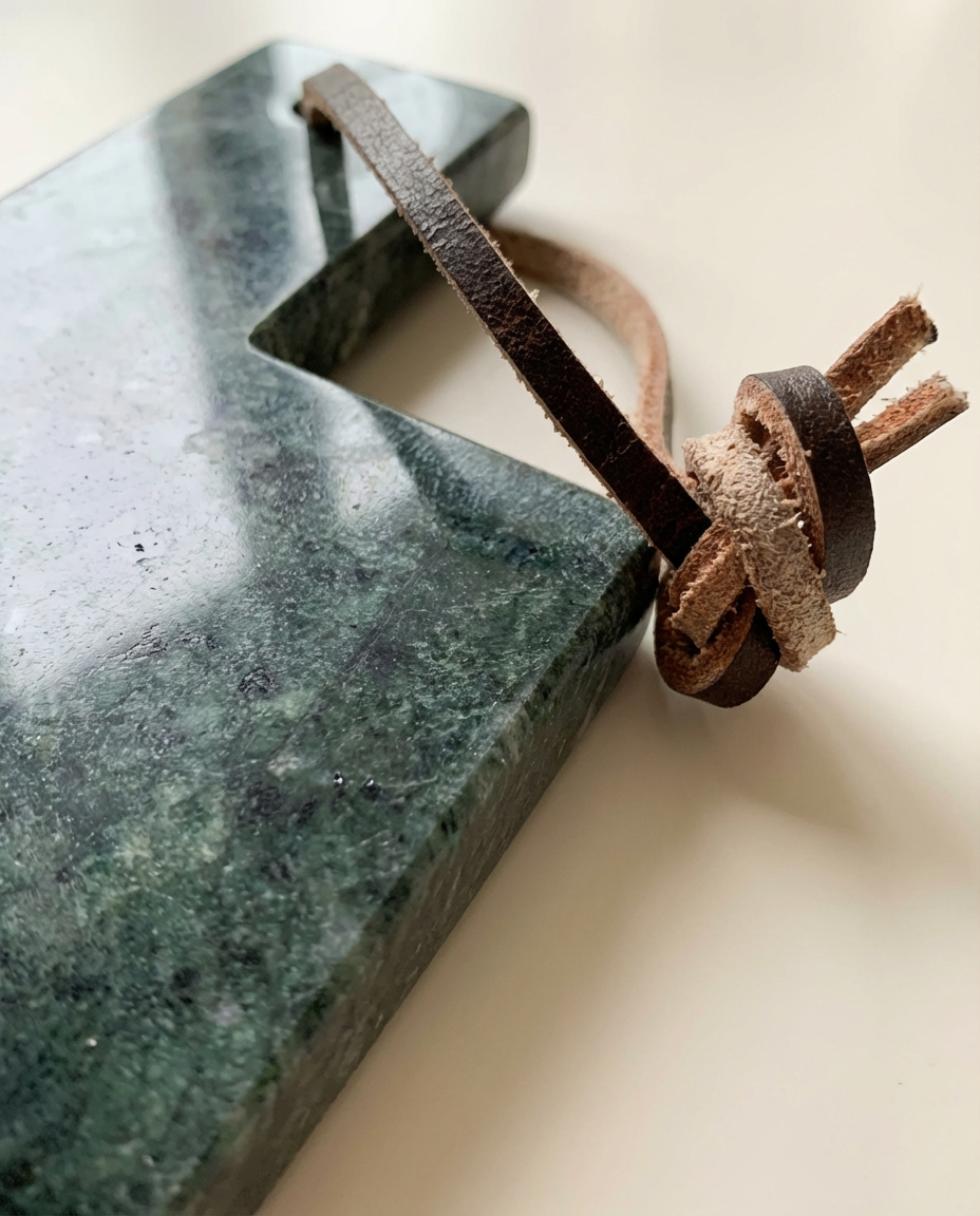 Skærebræt i Marmor | 30x15 cm